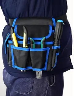 ピンちゃん様専用！高耐久！多機能ツールバッグ 8収納 防水 調節可能ベルト