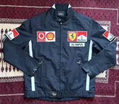 【訳あり】フェラーリ/マルボロ/F1/レーシングジャケット/黒/Lのサムネイル