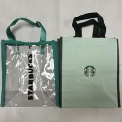海外限定 スターバックス エコバッグ　２個セットのサムネイル