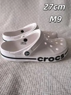 Crocs クロックス サンダル ホワイト 27cm M9