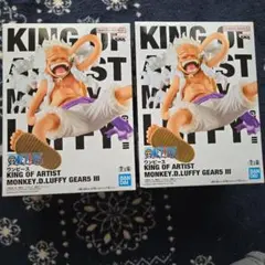 バンダイ KING OF ARTIST ルフィ GEAR5 III 2体セット