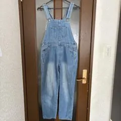 COLZA デニムサロペット ライトブルー Sサイズ