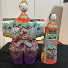 木目込み雛人形 親王飾り 伝統工芸品