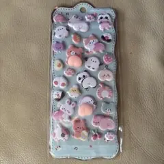 お尻シール　動物キャラクターシール