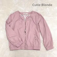 【大きめサイズ♪Cutie Blonde キューティブロンド ブルゾン ピンク】
