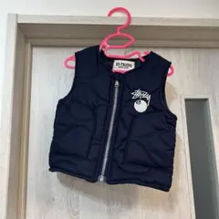 ネイビー ダウンベスト 80-100cm