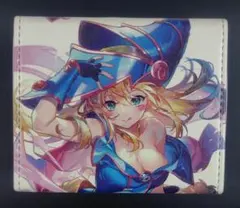 く*ぇ様 遊戯王　ブラックマジシャンガール　フリップデッキケース　合皮製