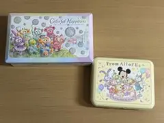 東京ディズニーシー ダッフィー＆フレンズ 空き缶 2個セット