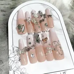 ネイルチップ ピンクグラデーション ベイビーブーマ