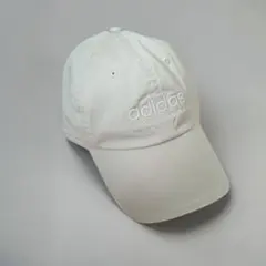 adidas スポーツウェア ダッドキャップ　ベージュ　 ワンサイズ