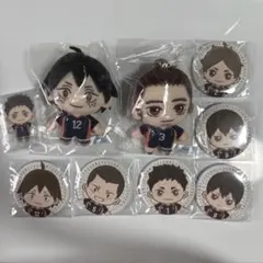 セガラッキーくじ ぬいぐるみ 缶バッジ アクリルスタンド