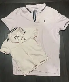 GIORDANO ポロシャツ 2枚セット 親子ペアのサムネイル