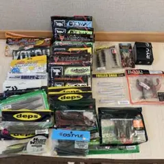 バス釣り引退セット ワーム まとめ売り デプス ハイドアップ　OPS 最終値下げ バス釣り引退セット ワーム まとめ売り デプス ハイドアップ OPS 最終