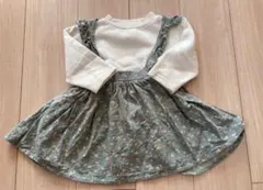 裏起毛ワンピース