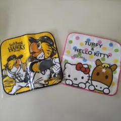 新品 未使用  ミニタオル  SoftBankHAWKS  ♡  JRA