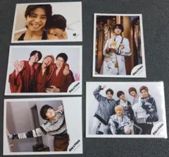 King&prince★フォト★高橋海人&岸&平野&全員★公式写真⑭★5枚セット