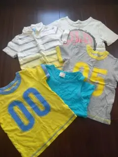 子供Tシャツ まとめて 5枚セットのサムネイル