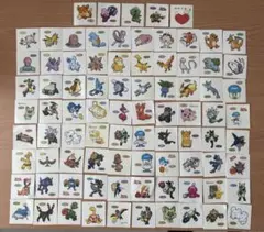 ポケモンパンシール 85枚セット まとめ売り