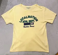 【ヴィンテージ　一点限り　古着】LOCAL MOTION Tシャツ L 黄色