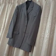 GINNIVERSACE ジャンニヴェルサーチェ　グレー ストライプジャケット