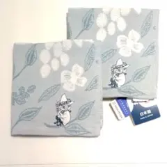 MOOMIN ムーミン スナフキン ガーゼタオルハンカチ〈2枚〉のサムネイル