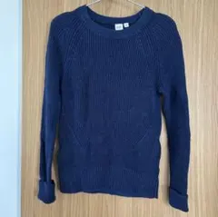 gapニット　ネイビー