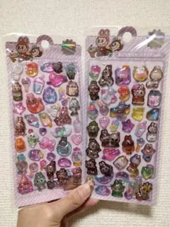 ラブブ ボンボンドロップシール 2枚