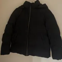 UNIQLO シームレスダウンパーカ　M ブラック　美品　人気
