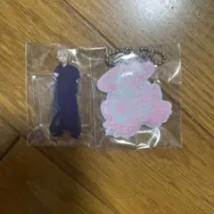 INI XQUARE カプセルトイ　佐野雄大　ミニアクスタ　キーホルダー