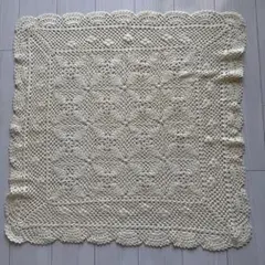 手編みブランケット マルチカバー