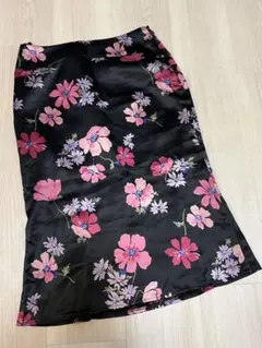 FREE'S SHOP 花柄タイトスカート M