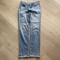 UNIQLOライトブルーストレートデニム
