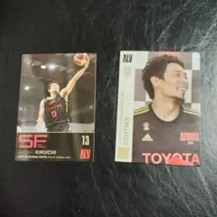 アルバルク東京　菊池祥平 トレーディングカード 2枚セット