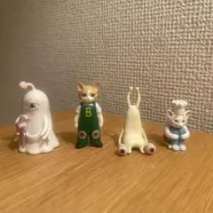 ヒグチユウコ　フィギュアマスコット　4点セット