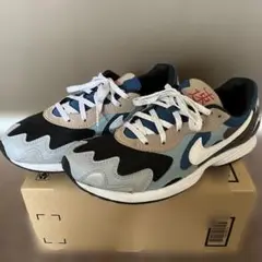 NIKE エアストリークライト　ナイキ スニーカー ブラック/ブルー/グレー