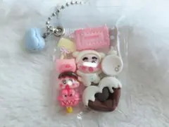 ガチャ詰め風ポーチ キーホルダー ハンドメイド デコパーツ キャンディバック