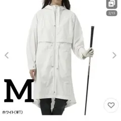 新品タグ付き　FILA GOLF レインワンピース　レインコート　ホワイトM