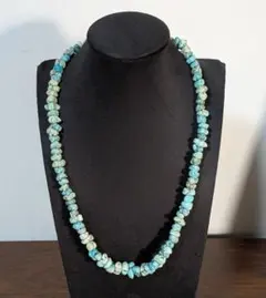ターコイズビーズネックレス