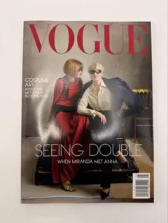 【新品未読】VOGUE US メリルストリープ 表紙 プラダを着た悪魔 2026 VOGUE US 2026年5月号 メリル・ストリープ×アナ・ウィンター表紙