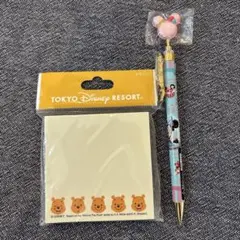 東京ディズニーリゾート メモ用紙・ペンセット