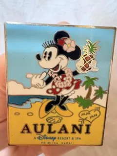 フラガール様専用　ハワイ　アウラニディズニーリゾート限定　ミニー　ピンバッジ