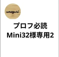 プロフ必読　Mini32様専用2　リピート　入園入学　オーダー　ハンドメイド