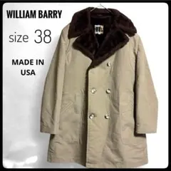 ウィリアムバリー ボア ヴィンテージジャケット 38 USA製 冬服
