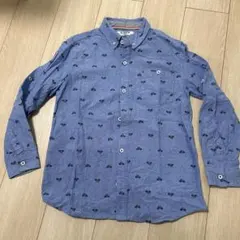 N.CREW 自転車柄 長袖シャツ 150