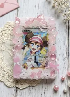 ホイップデコ トレカケース 硬質ケース クリアピンク