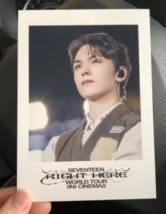 SEVENTEEN 映画 RIGHT HERE 入場特典 ポストカード バーノン