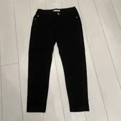 HK WORKS LONDON ブラック スキニーパンツ