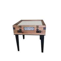 [廃盤品] KARE コレクター ローテーブル カレ ガラス アンティーク 廃盤品] KARE コレクター ローテーブル カレ ガラス アンティーク 机