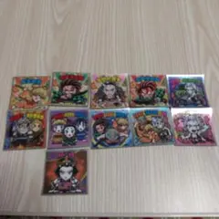 鬼滅の刃 ビックリマンチョコシール 11枚まとめ売り