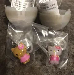 ハローキティ　めじるしアクセサリー　日焼け　お花